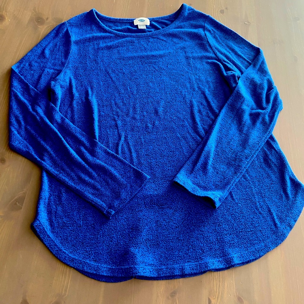 Old Navy Blue Long Sleeve Top